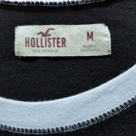 Hollister | Logo Blast Long Sleeve Tee Shirt - Picture 3 of 5